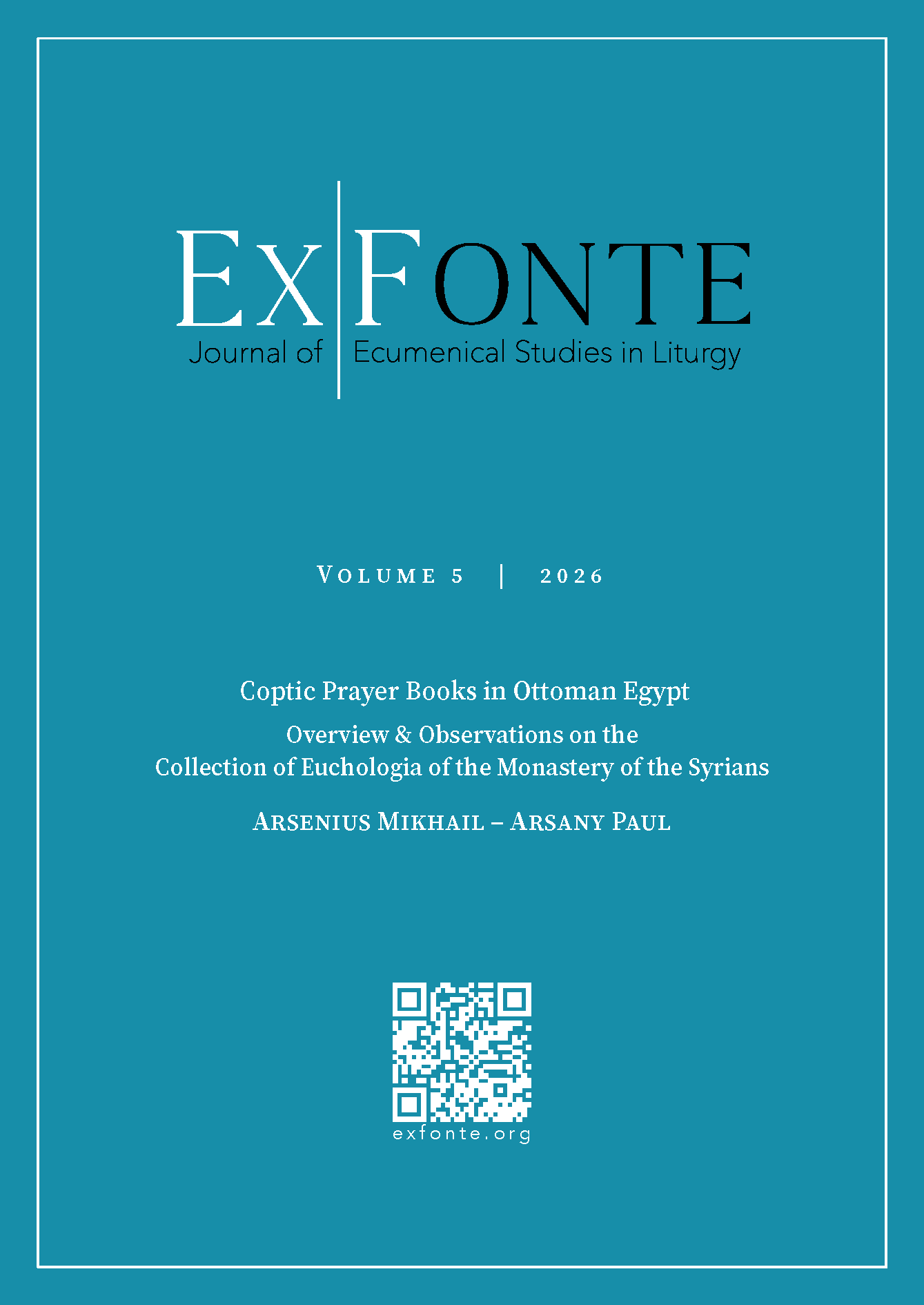 Cover page