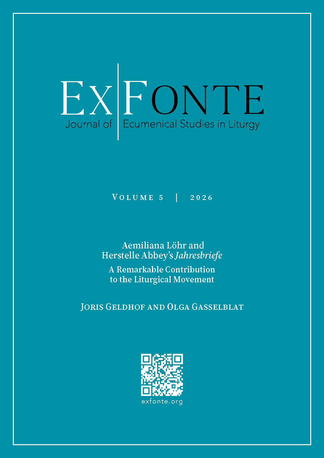 Cover page